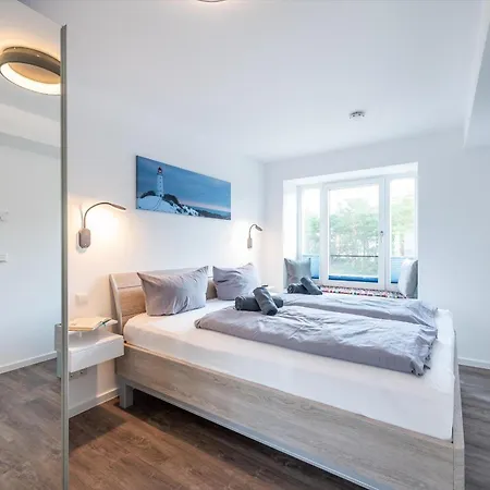 Prora - Komfortables Dünen Apartment mit 2 Bädern, Strandzugang und Waschmaschine - Grumsin
